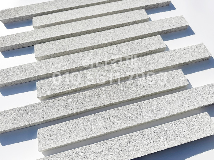 아이브 모노타일 500x50x20T 올화이트 / 하다건재 와이드벽돌타일