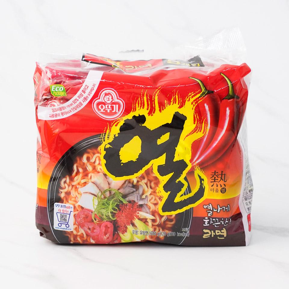 메가마트 오뚜기 열라면 120gx5개 - 메인 이미지