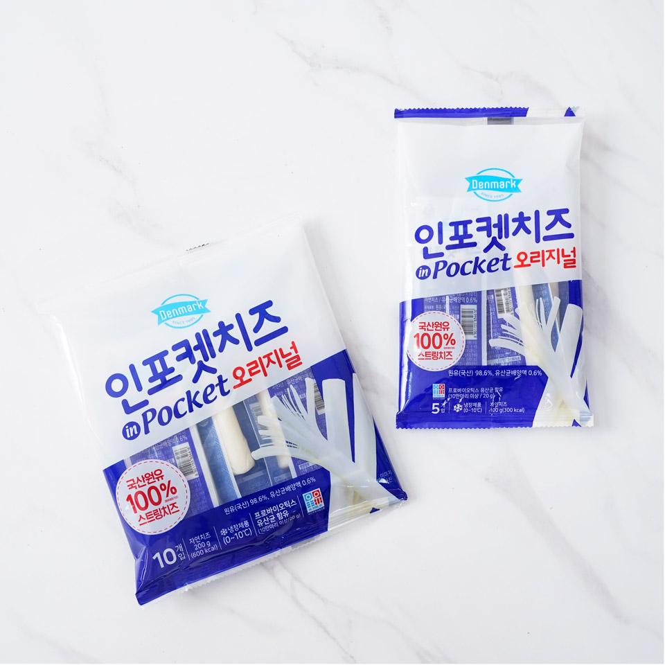 메가마트 동원 덴마크 인포켓치즈 오리지널 200g - 상세 이미지 2