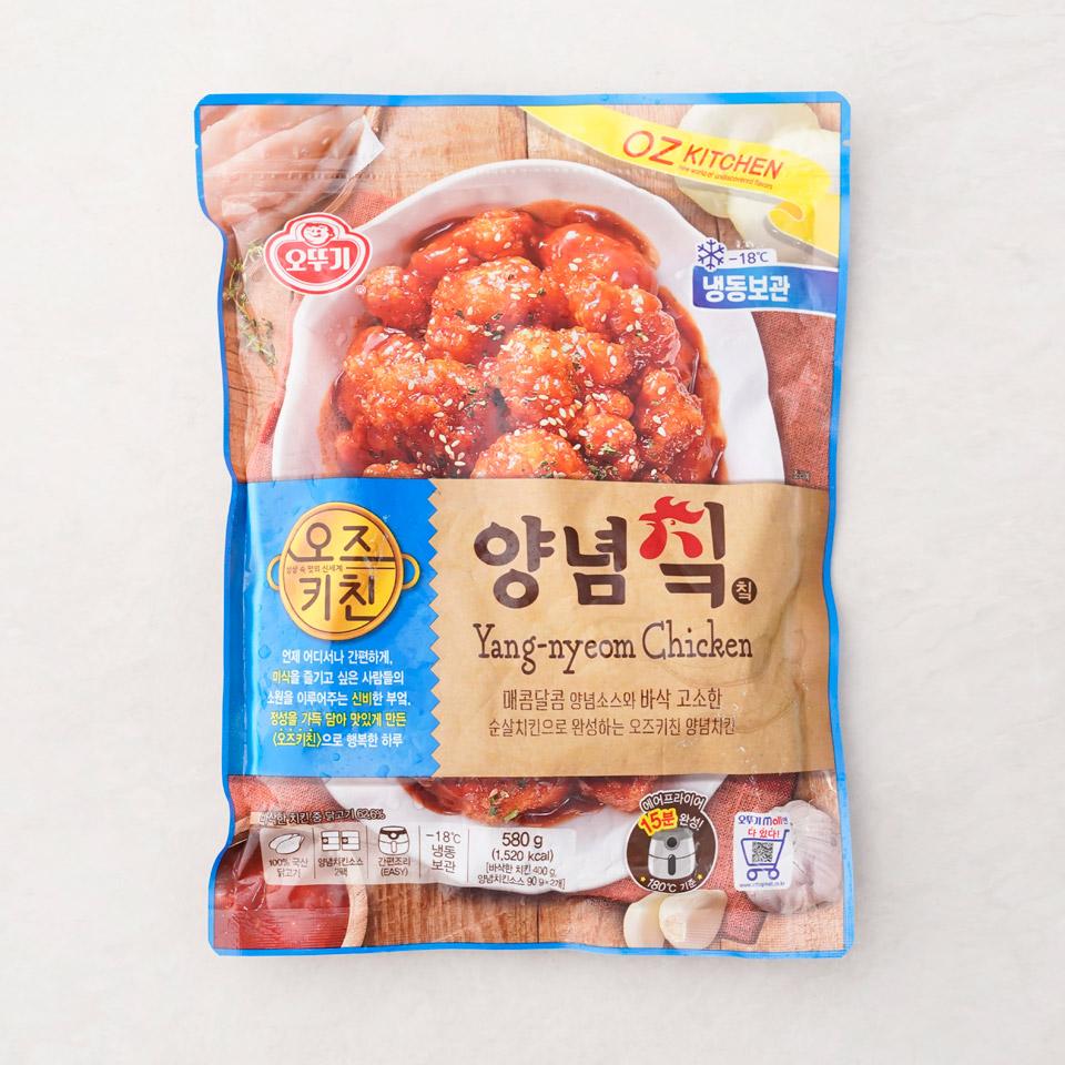 메가마트 오뚜기 오즈키친 양념치킨 580g