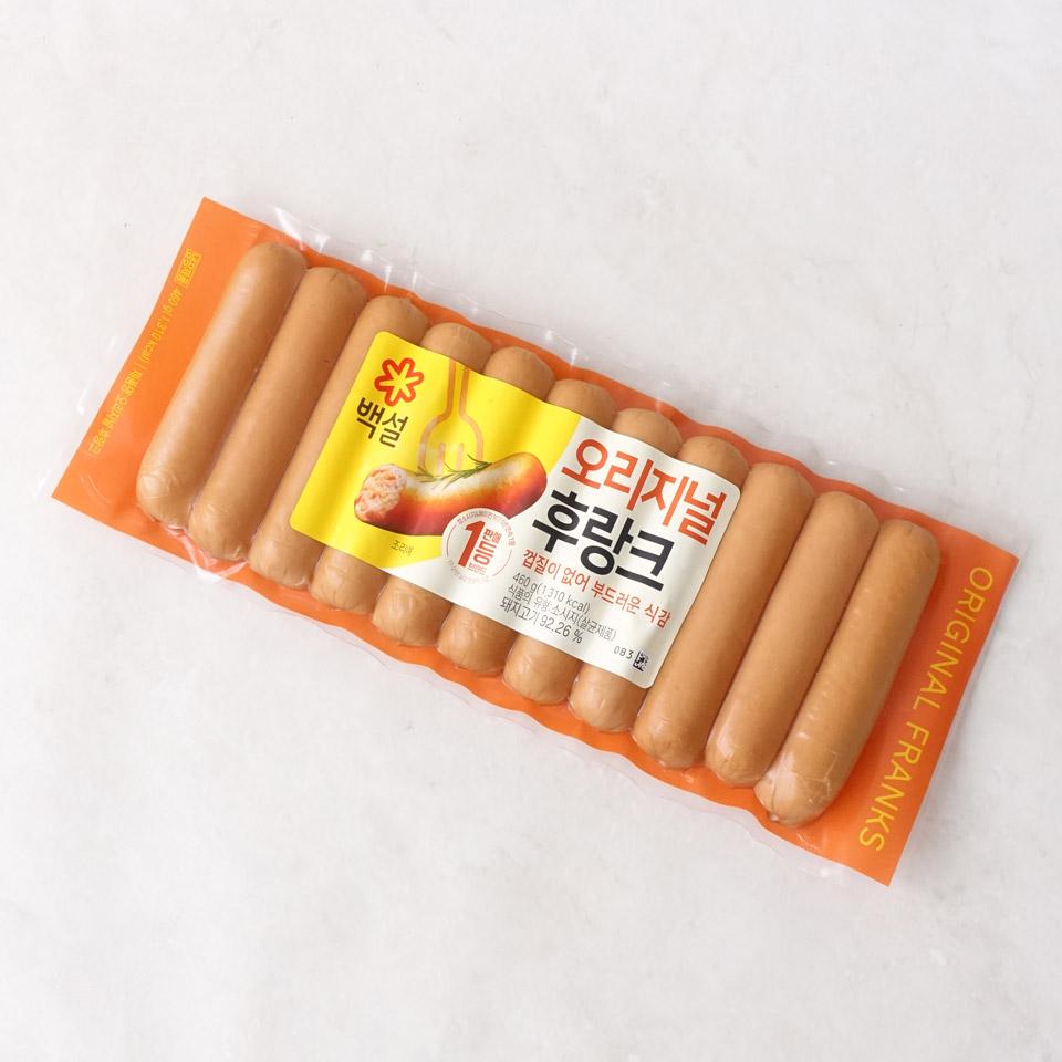 메가마트 CJ 백설 오리지널 후랑크 소시지 460g - 상세 이미지 2