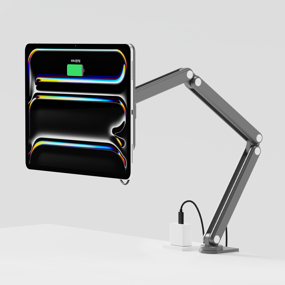 니케 아이패드 무선충전 마그네틱 암 거치대 스탠드 맥스냅앵커프로