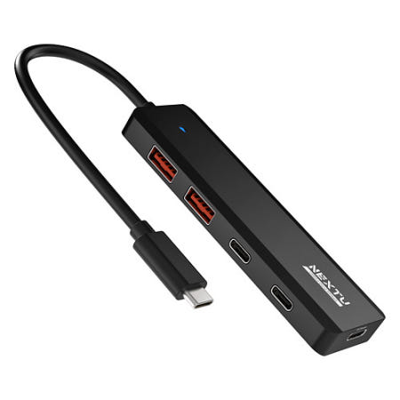이지넷유비쿼터스 세기누스 볼트 4포트 USB 3.2Gen2 C타입 허브 3522U3-10G