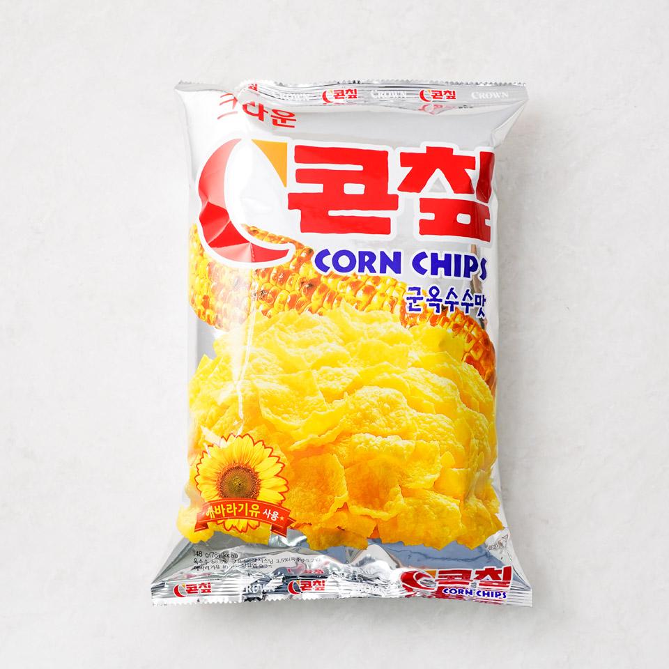메가마트 크라운 콘칩 148g - 메인 이미지
