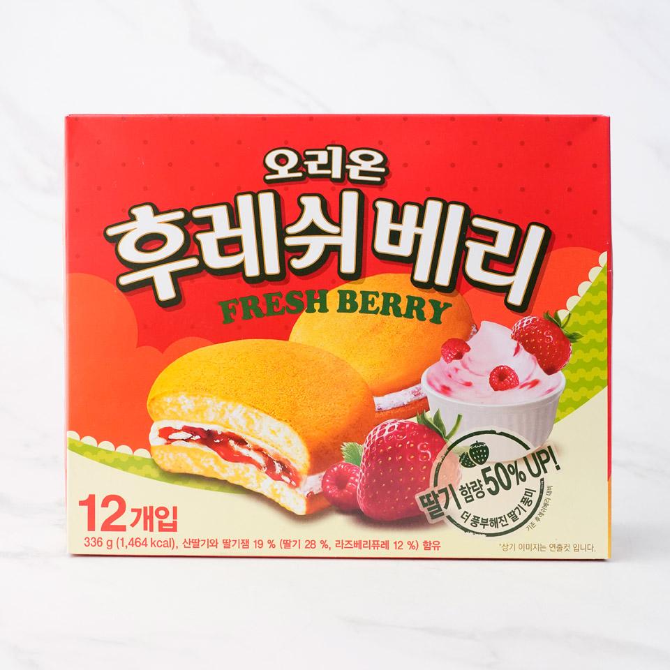 메가마트 오리온 후레쉬베리 336g - 상품 이미지
