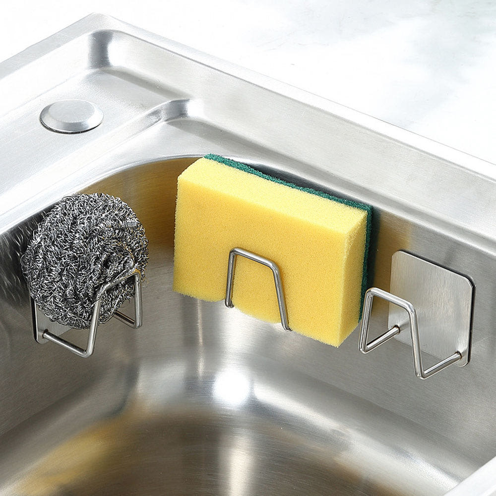 UH 스텐 싱크대 수세미 거치대 건조대 받침대 도마걸이