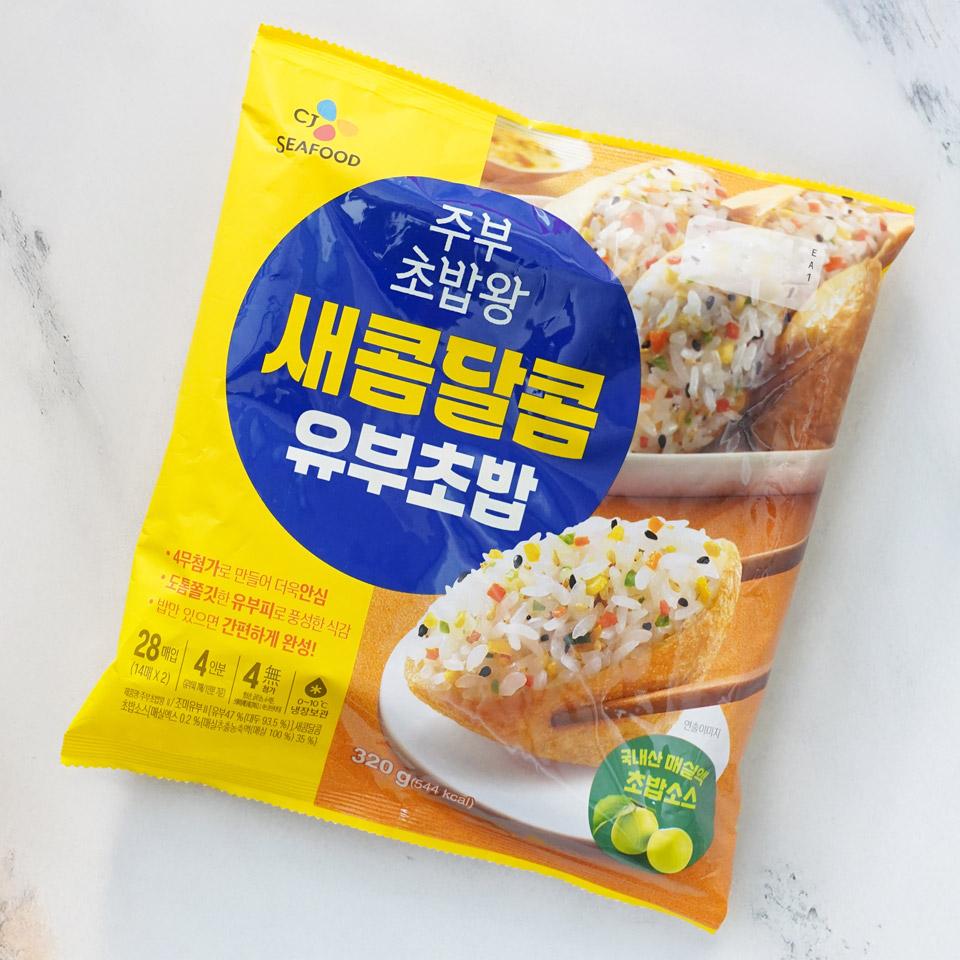 메가마트 CJ 주부 초밥왕 새콤달콤 유부초밥 320g : 메가마트 동래점