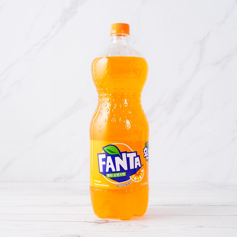 메가마트 코카콜라 환타 오렌지맛 1.5L