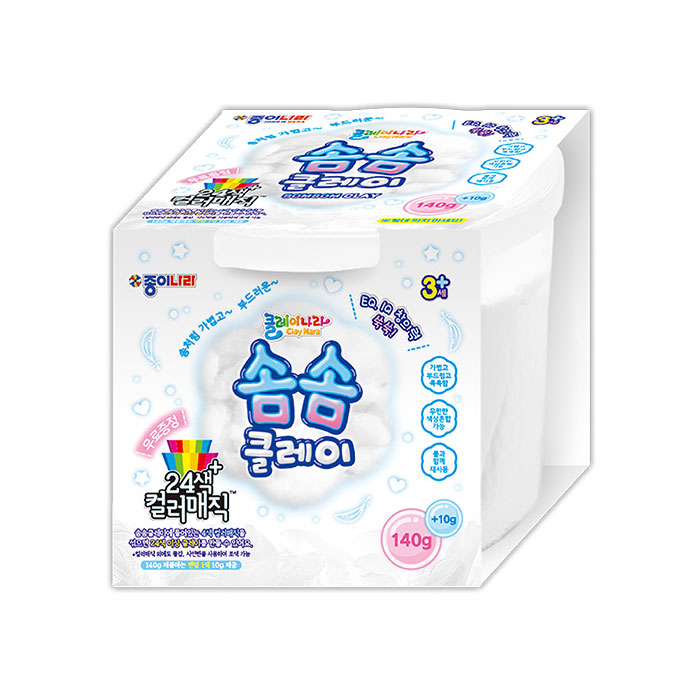 종이나라 솜솜클레이 140g - 상품 이미지