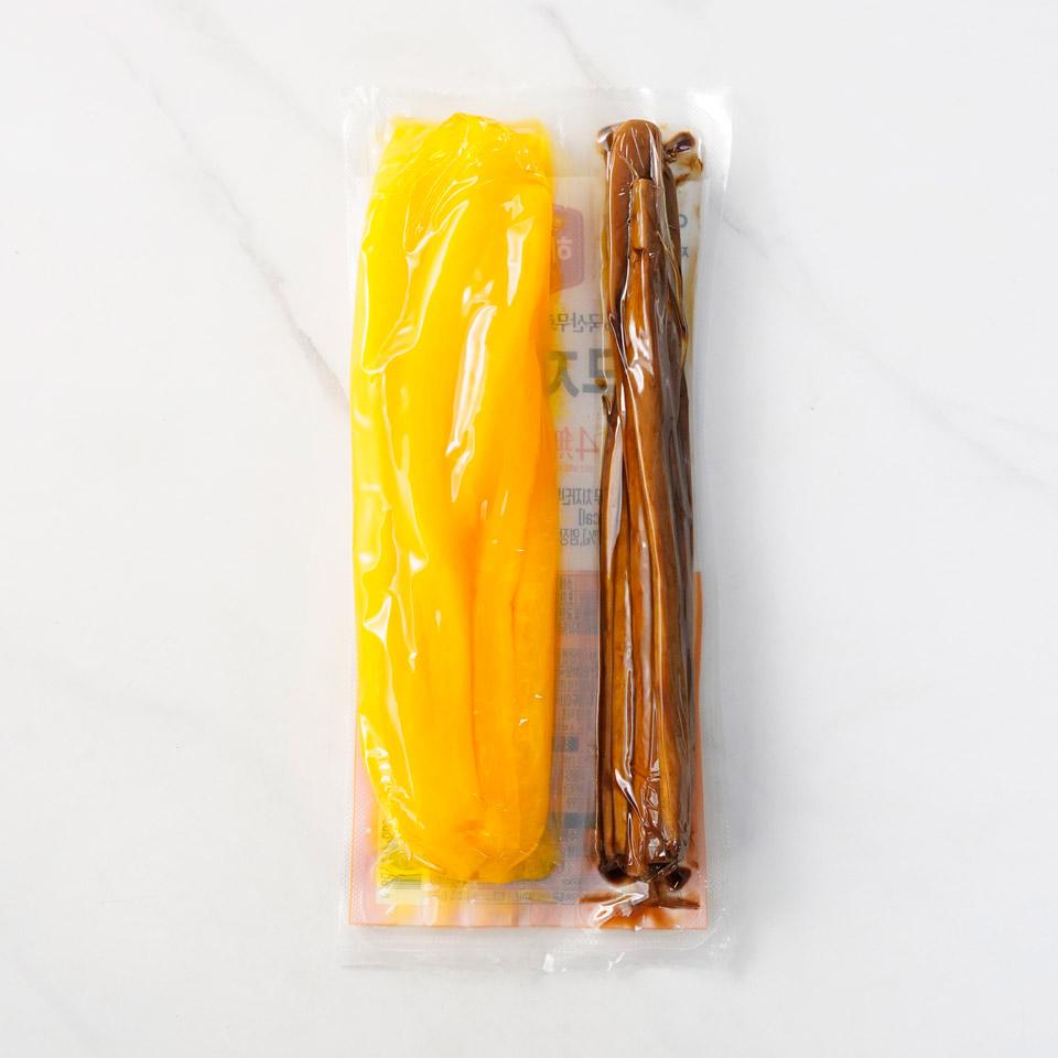 메가마트 CJ 하선정 치자 단무지와우엉 220g - 상세 이미지 2