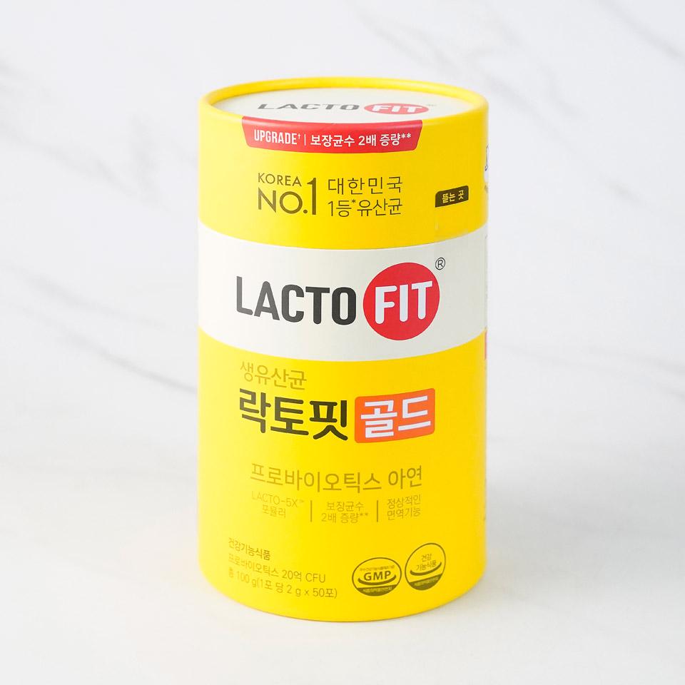 메가마트 종근당건강 락토핏 생유산균 골드 5X 2g x 50포