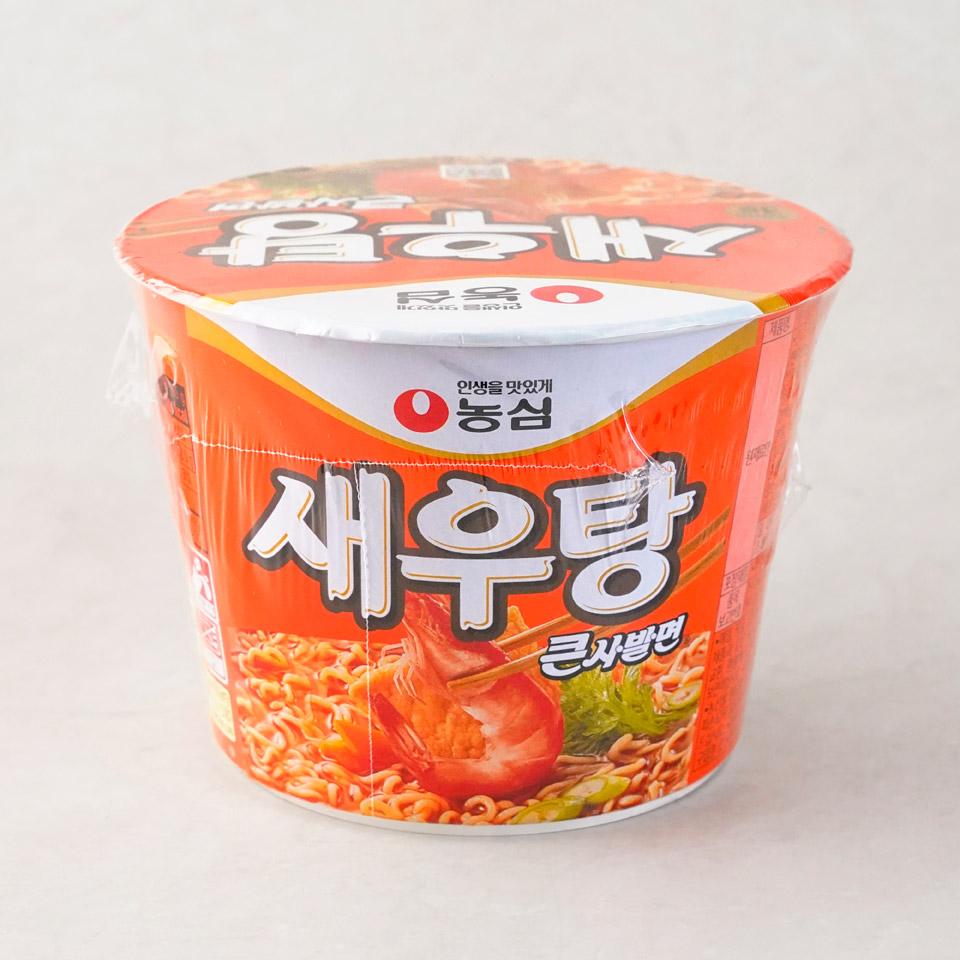 메가마트 농심 새우탕 큰사발 컵라면 115g - 메인 이미지