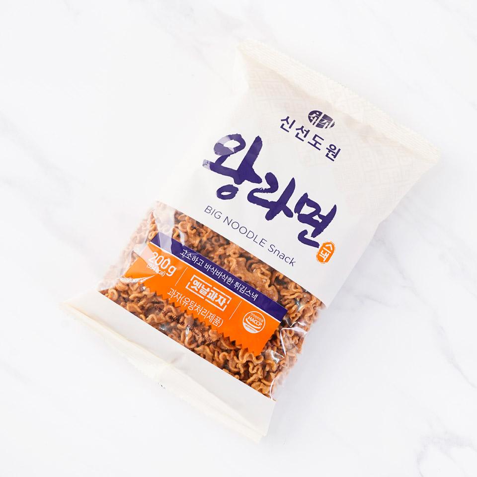 메가마트 신선도원 왕라면스낵 200g - 상세 이미지 2