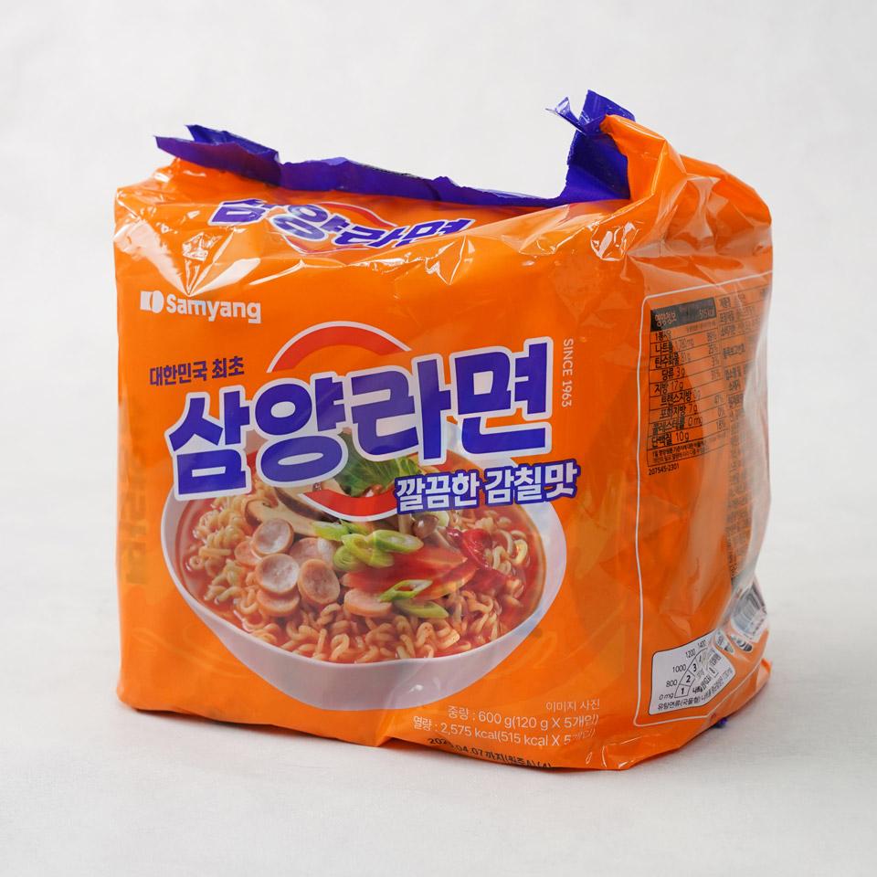 메가마트 삼양 라면 120x5 - 상세 이미지 2