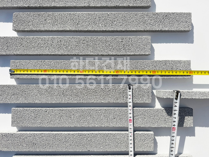 아이브 모노타일 500x50x20T 그레이 / 하다건재 와이드벽돌타일