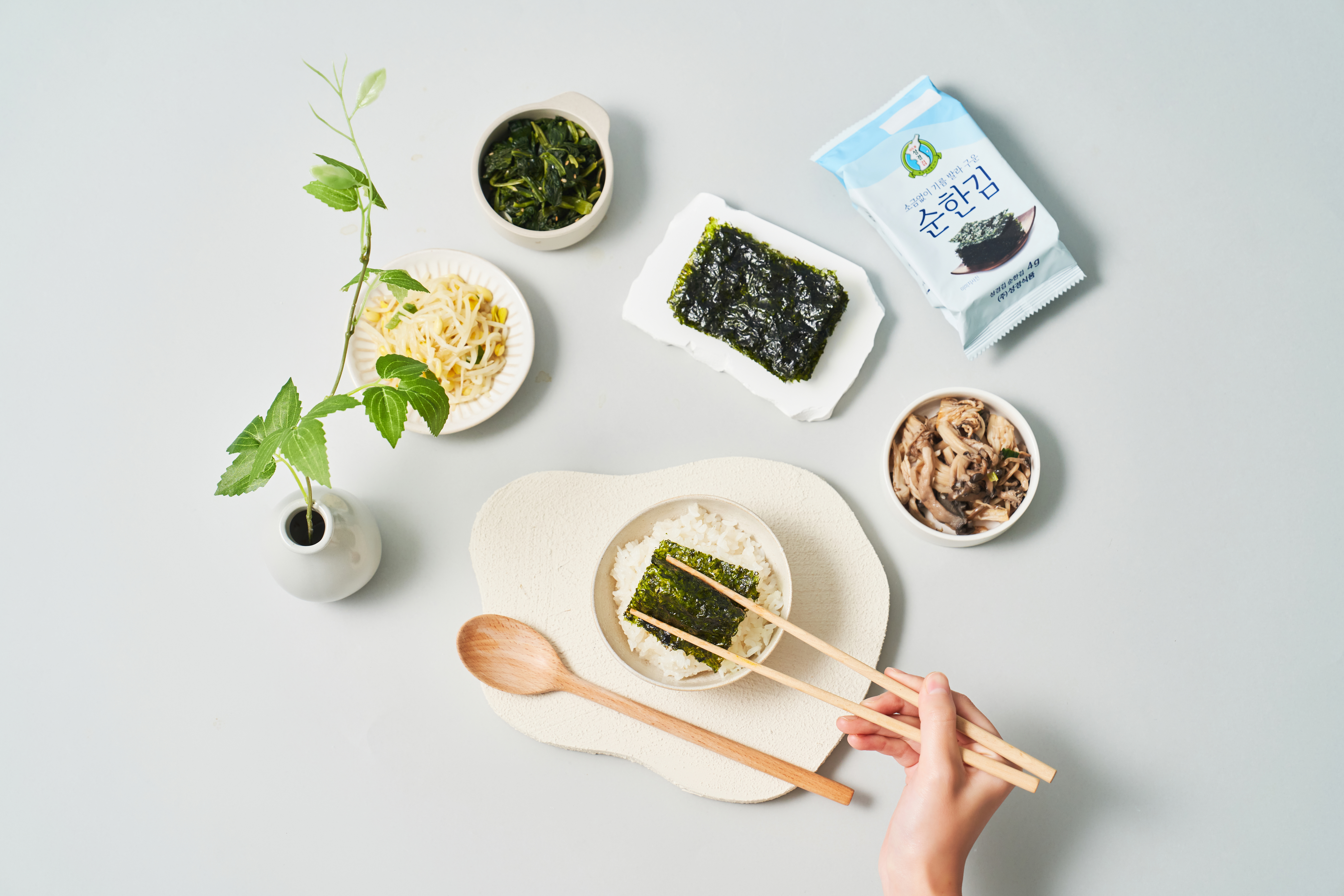 성경김 순한김 소금없이 구운김 식탁 조미 도시락 맛있는김 16봉 64g, 3개 이미지 4
