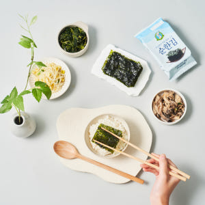 성경김 순한김 소금없이 구운김 식탁 조미 도시락 맛있는김 16봉 64g,... 맛있게 먹은 솔직 후기 - 상품 이미지 4