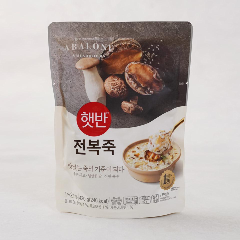 메가마트 CJ 햇반 전복죽  420g