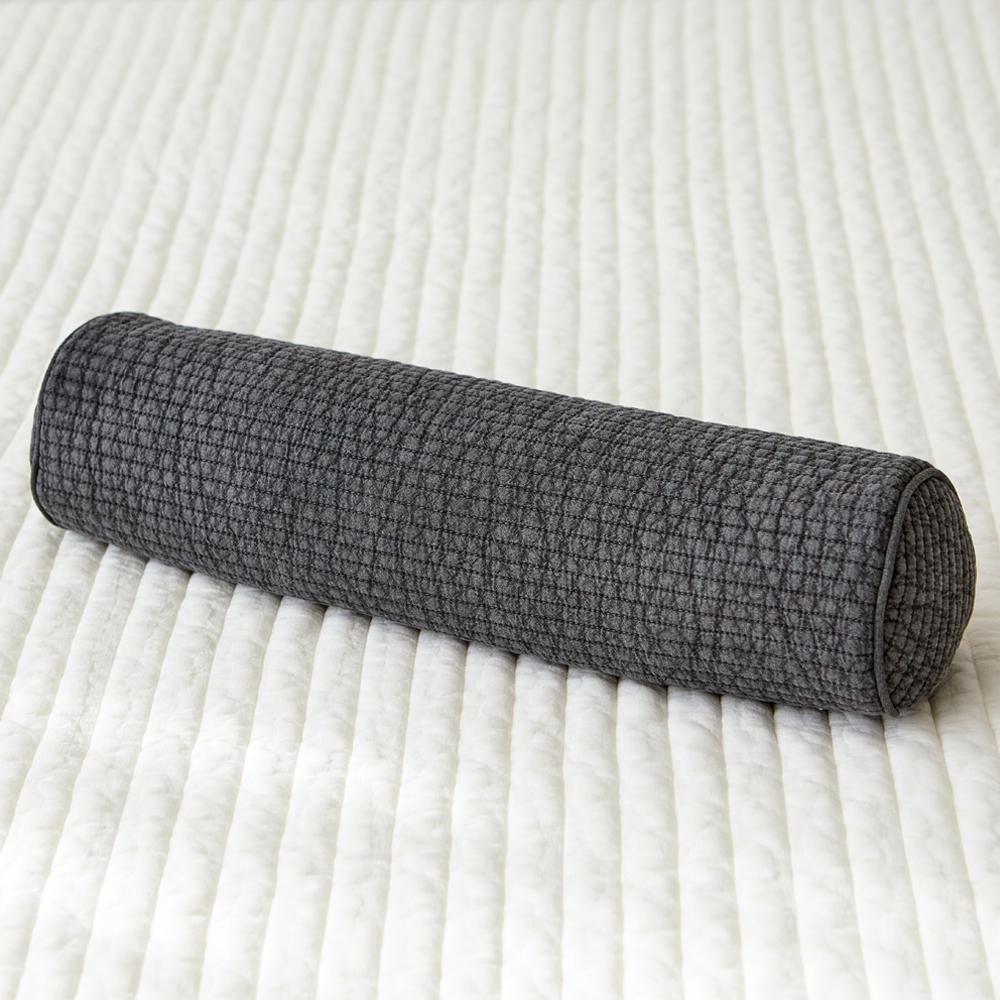 메밀베개 여름 시원한 경추 목베개 차콜, 10x40cm