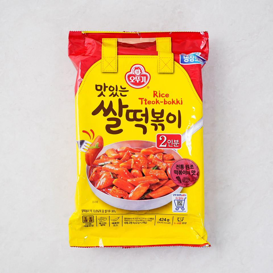 메가마트 오뚜기 맛있는 쌀떡볶이 424g - 상품 이미지