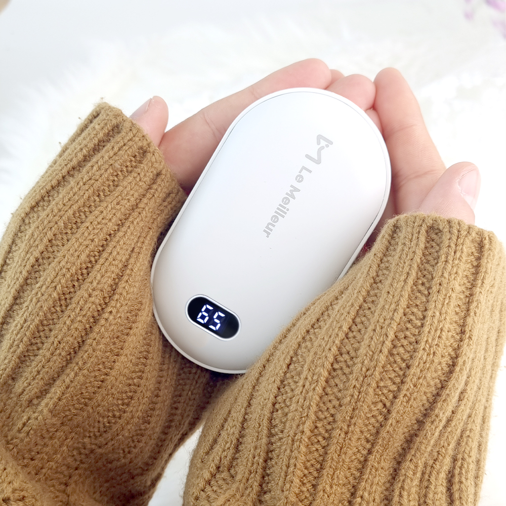 르메이어 USB 충전식 양면 발열 휴대용 손난로 보조배터리 - 상세 이미지 4