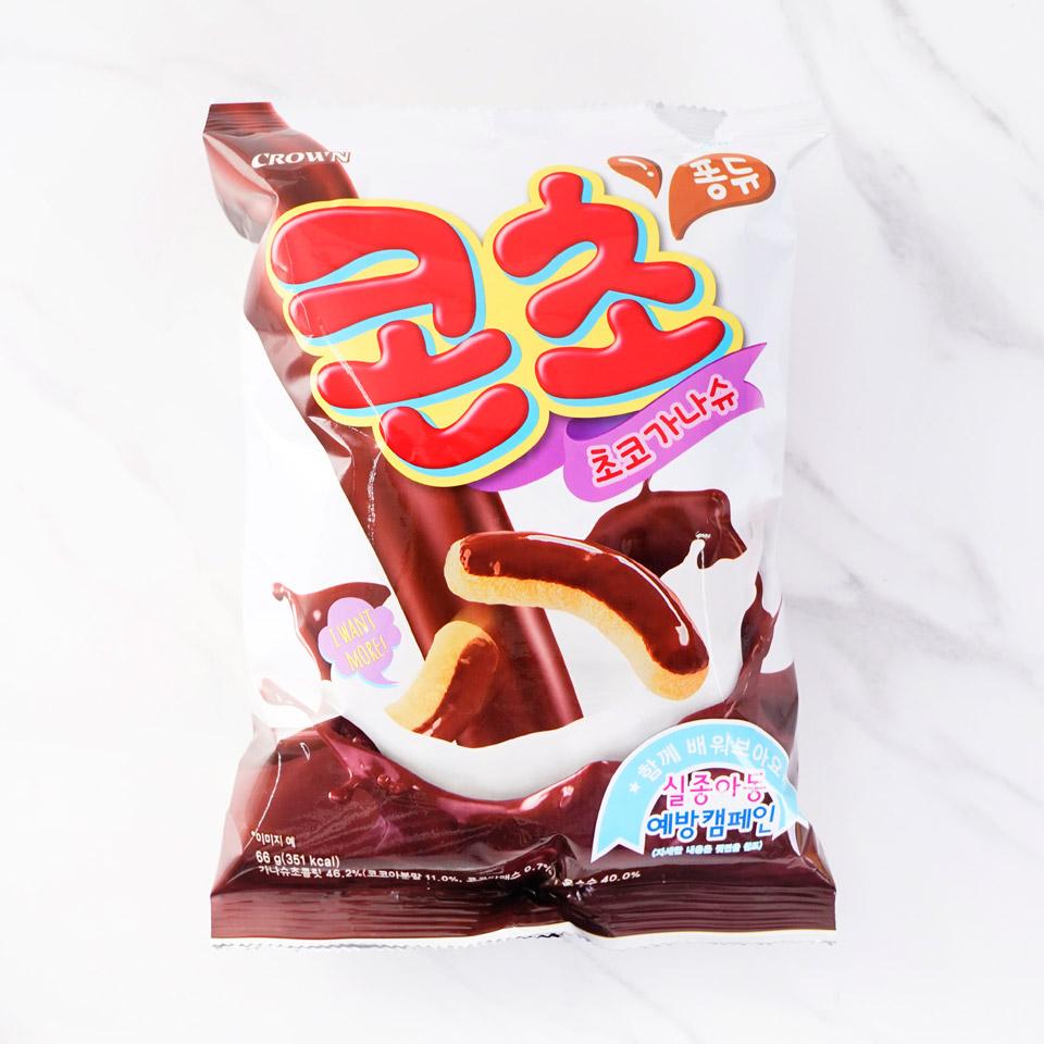 메가마트 크라운 콘초코 66g - 상품 이미지