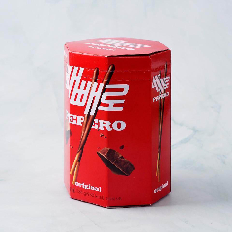 메가마트 롯데웰푸드 초코 오리지널 빼빼로 184g - 상세 이미지 2
