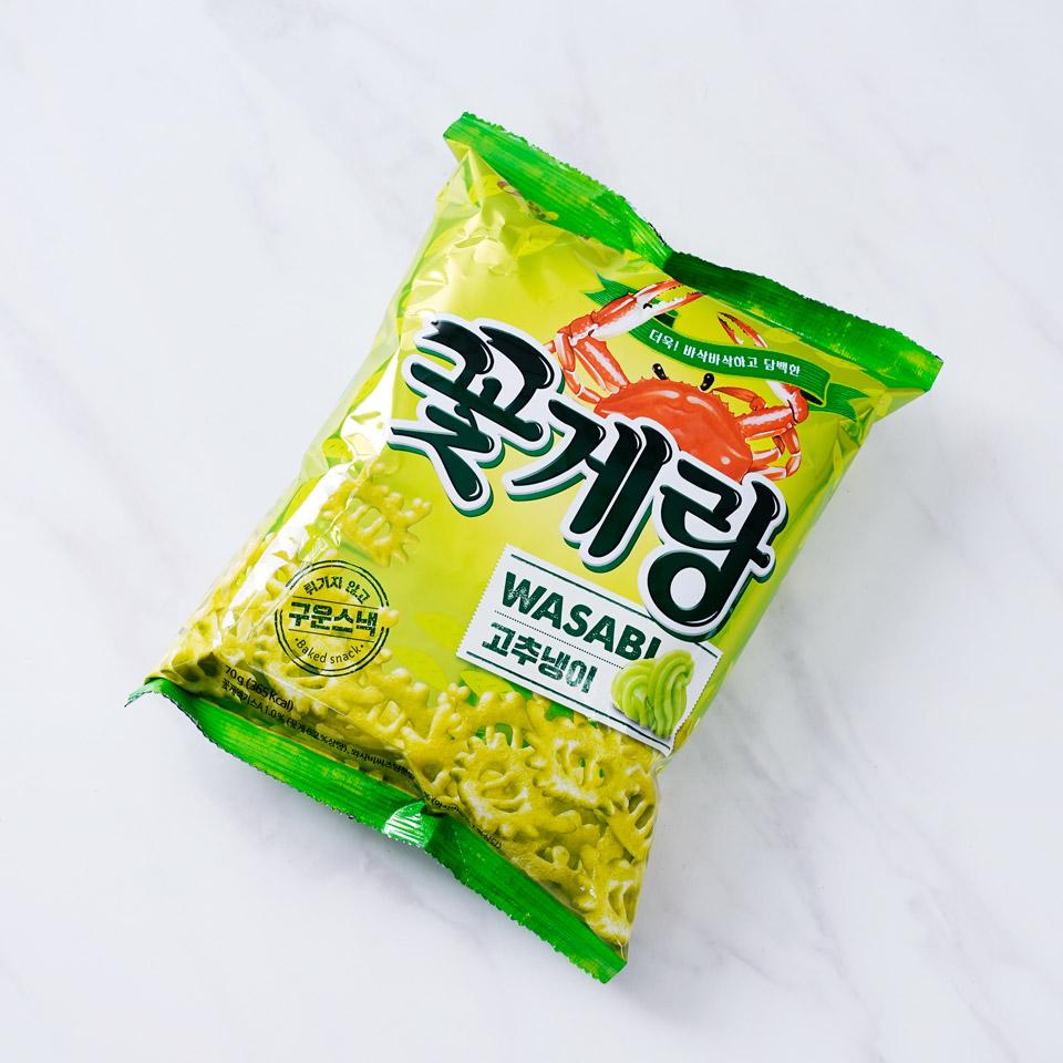 메가마트 크라운 꽃게랑 와사비 70g - 상세 이미지 2