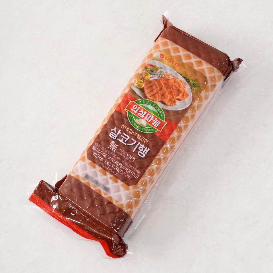 메가마트 롯데웰푸드 의성마늘 살코기햄 1000g - 상세 이미지 2