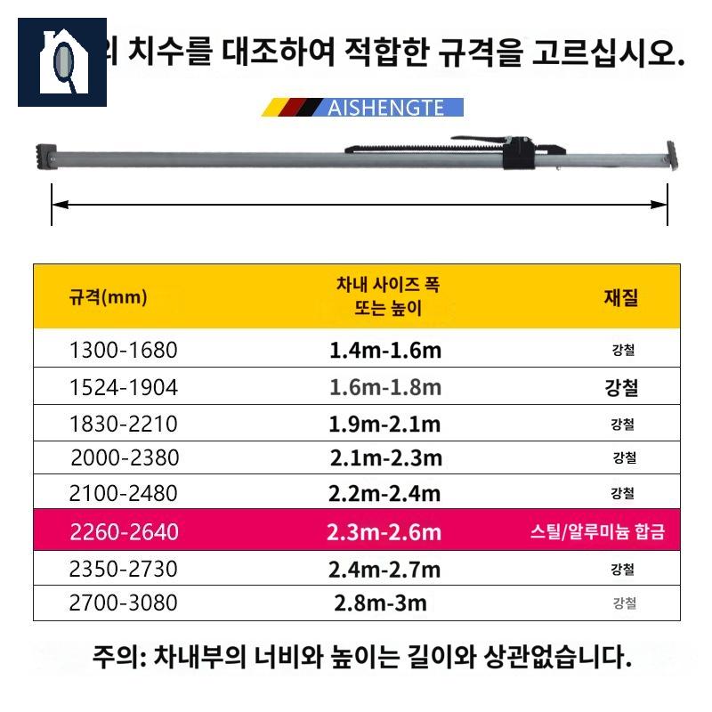 벽 고정봉 서포트 건축용 지지대 석고 브래킷 현장 잭서포트 - 상세 이미지 5