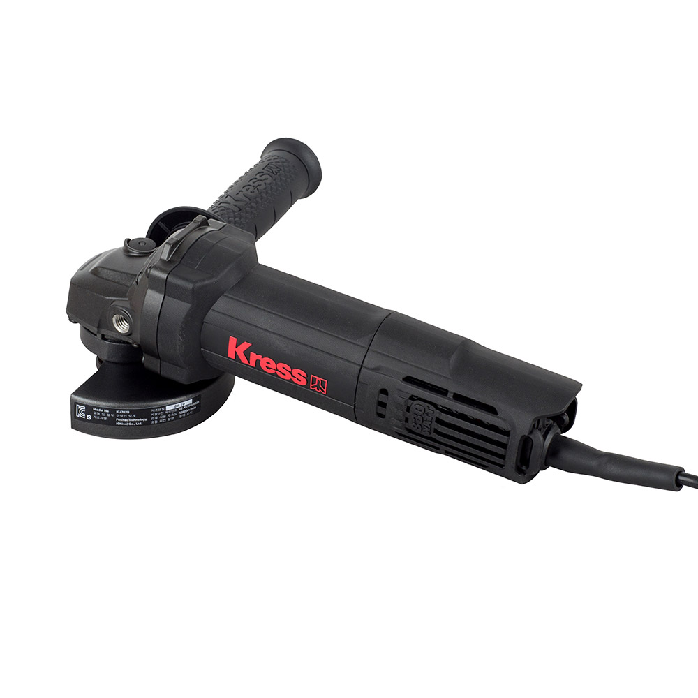 크레스 유선 앵글 핸드 그라인더 100mm 830W 후면스위치 KU707B 이미지 2