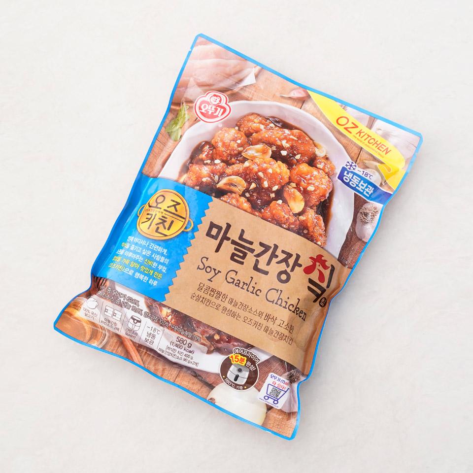 메가마트 오뚜기 오즈키친 마늘간장치킨 580g - 상세 이미지 2