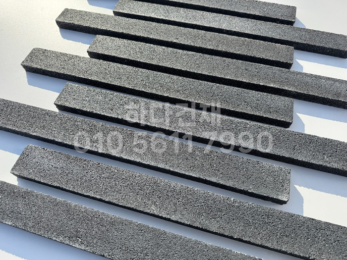 아이브 모노타일 500x50x20T 블랙 / 하다건재 와이드벽돌타일