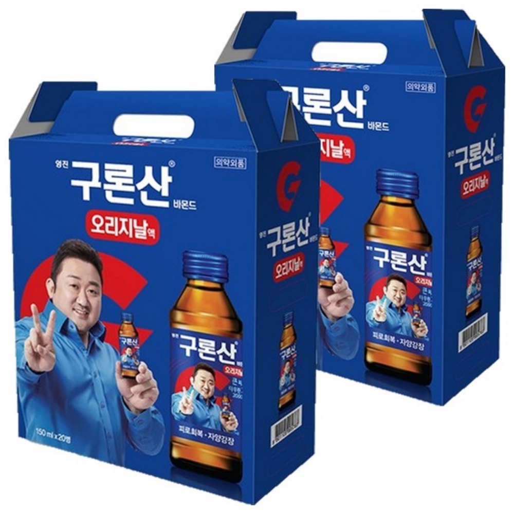 영진 구론산오리지널 구론산바몬드 타우린 2세트 - 상품 이미지
