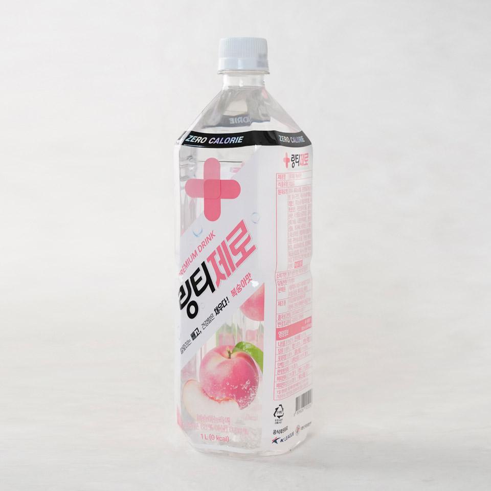 메가마트 링티 제로 복숭아맛 1L - 상세 이미지 2