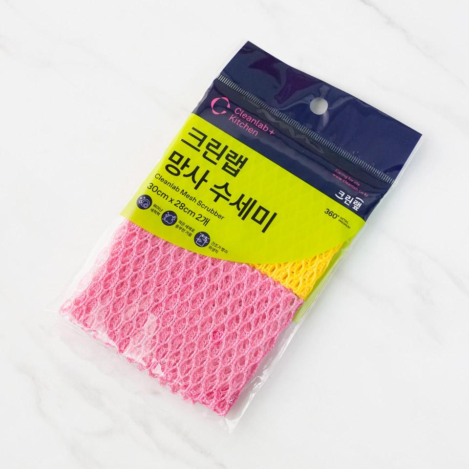 메가마트 크린랩 망사수세미 2P - 상세 이미지 2