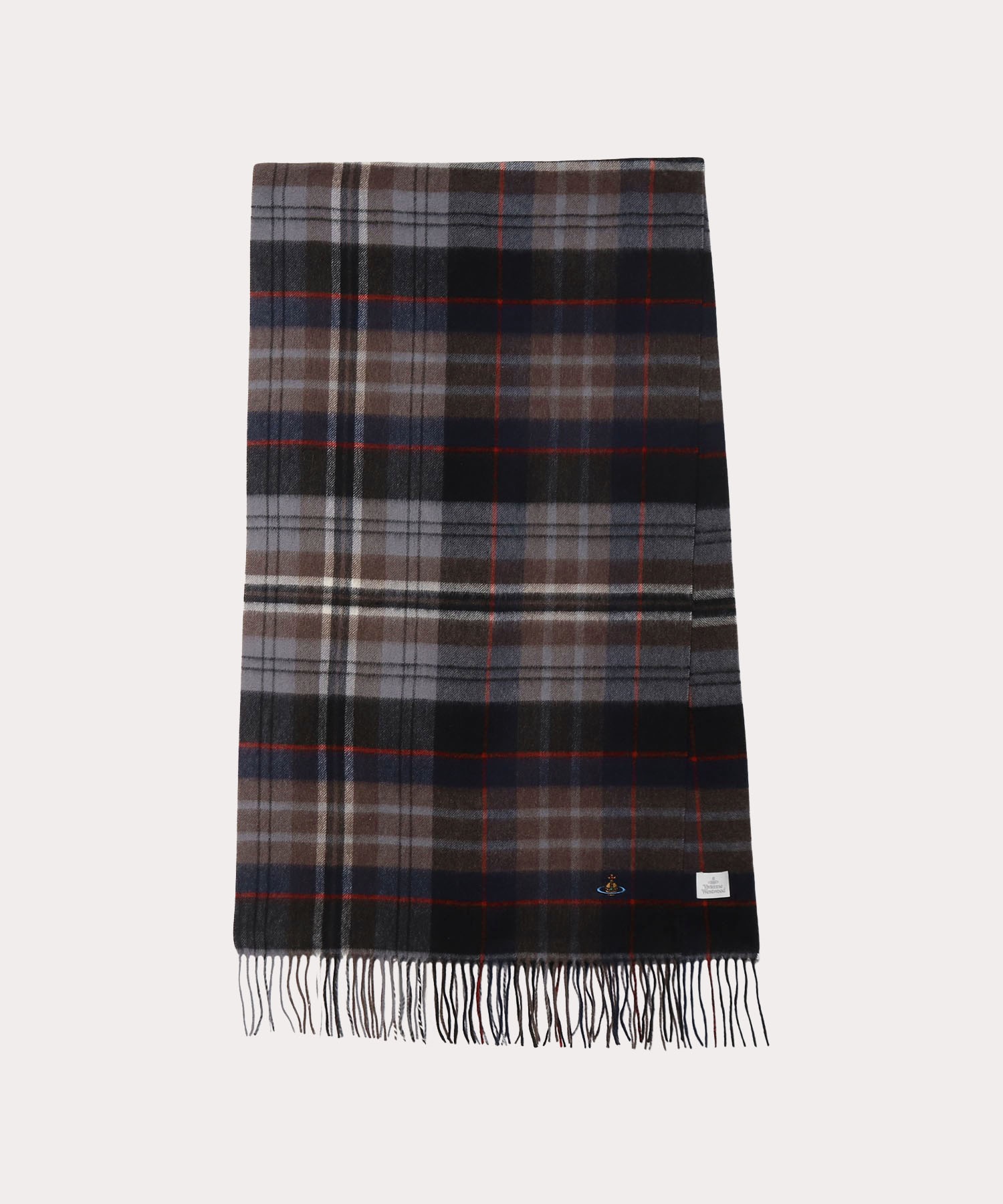 비비안웨스트우드 머플러 TARTAN 울스톨 여자 여성 겨울 목도리 506360227 - 상세 이미지 4