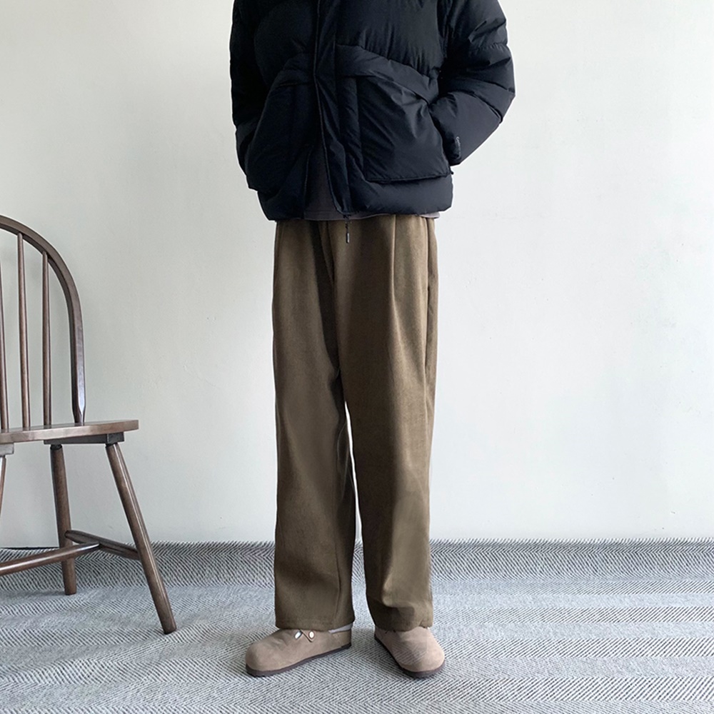 남자기모바지 남성코듀로이팬츠 골덴바지 - 상세 이미지 2