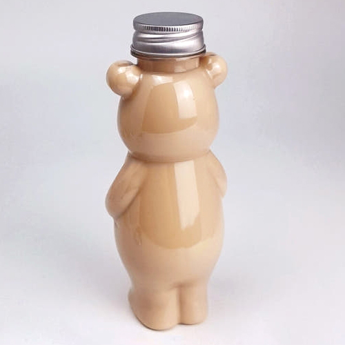 판다곰 보틀 350ml 1박스 200 (용기+캡) 공병 밀크티병 쥬스병 페트병 - 상세 이미지 2