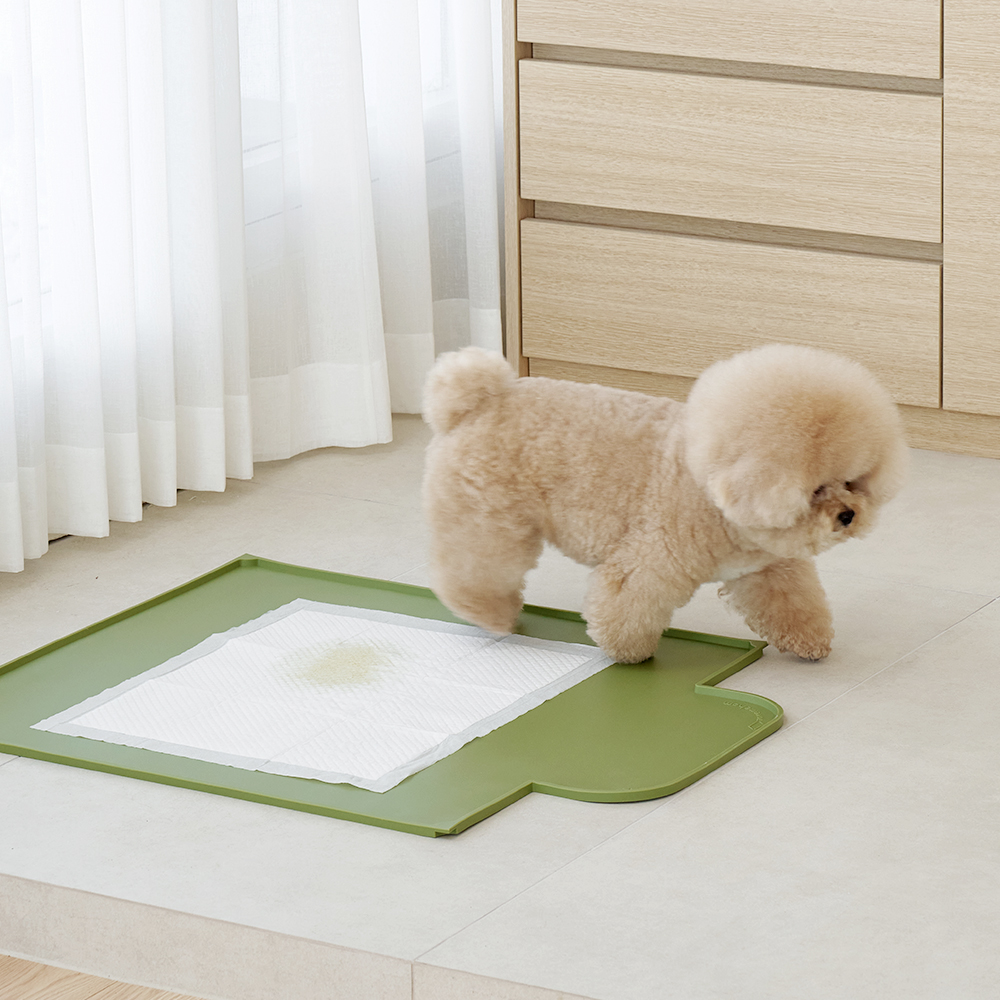 텍미홈 실리콘 배변매트 무독성 방수 강아지매트 이미지 1