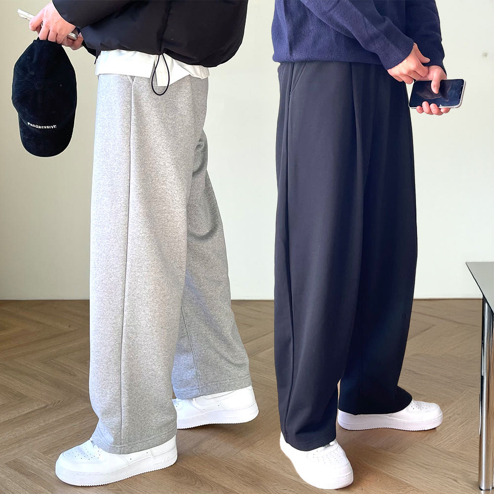 1+1 벌룬팬츠 스웻팬츠 남자통바지 - 상품 이미지