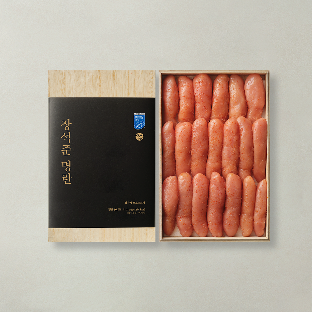 덕화명란 장석준 선물세트  1200 R (대한민국 명장 프리미엄 선물 저염 무색소 무보존료 무발색제) - 상세 이미지 2