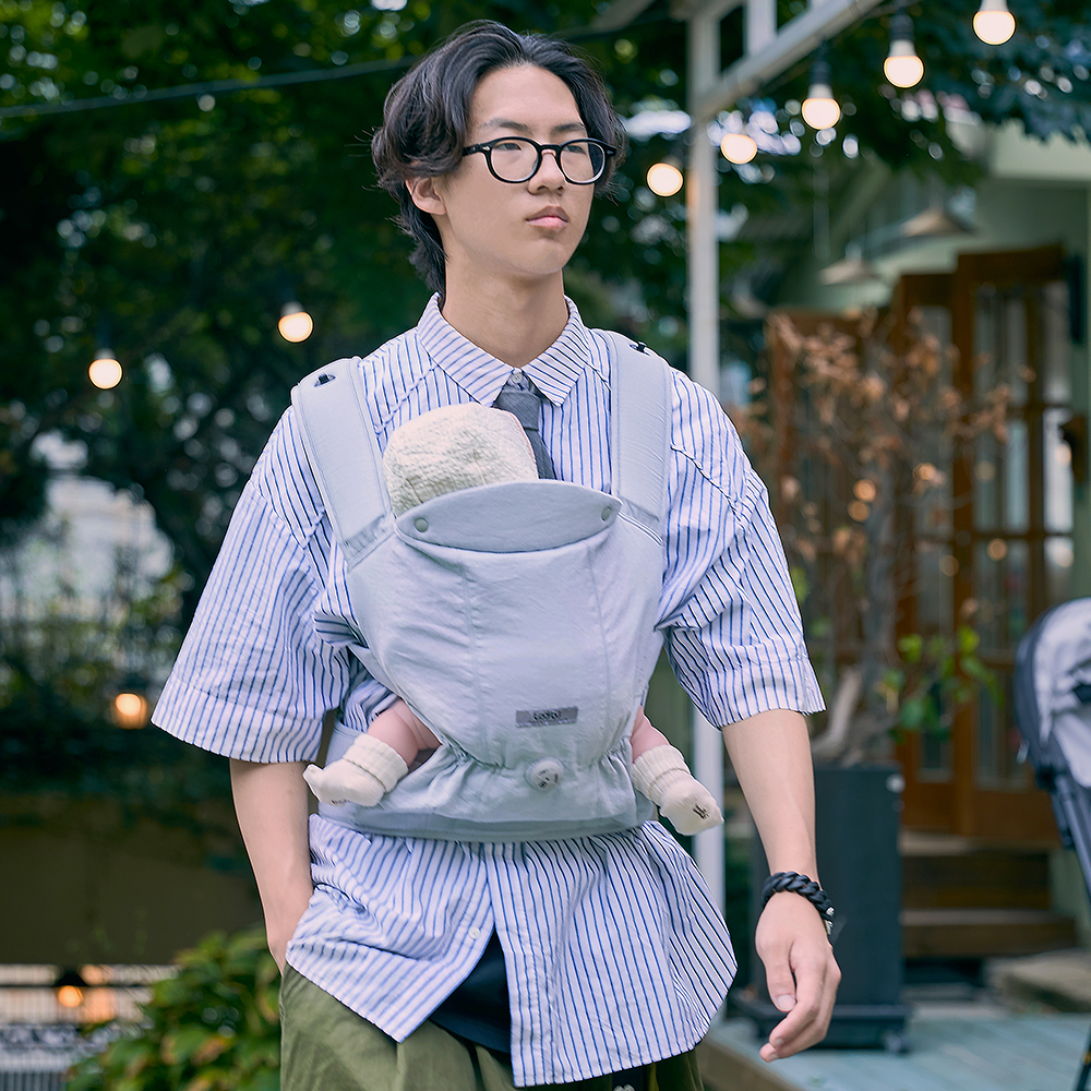 [토드비] 롤롤 다이얼 베이비 캐리어 아기띠 스카이블루