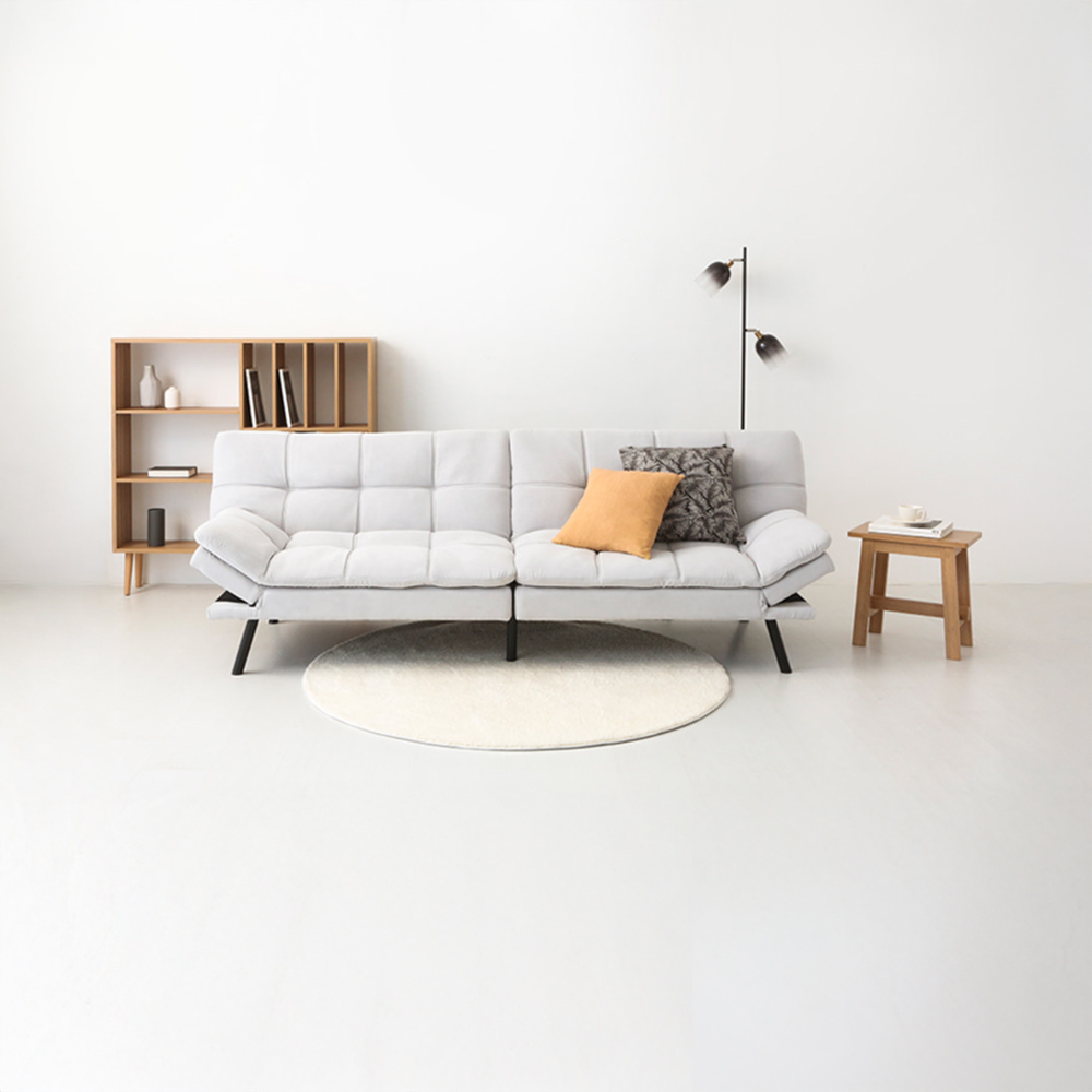 니스코 4인 멀티 메모리폼 소파베드 독립형 BC267S04 라이트그레이