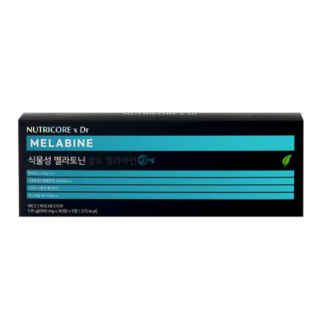 뉴트리코어 식물성 멜라토닌 함유 멜라바인2mg WCS 900mg x 30정 5개입 : DFG오도바이크