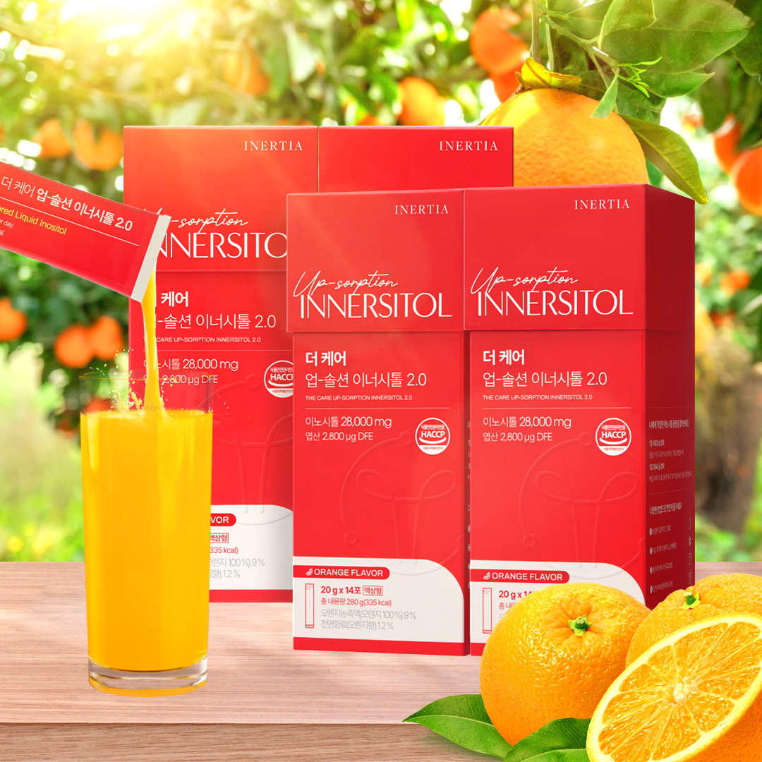 [56포] 이너시아 액상형 이노시톨 콜린 엽산 황금배합 + 사은품