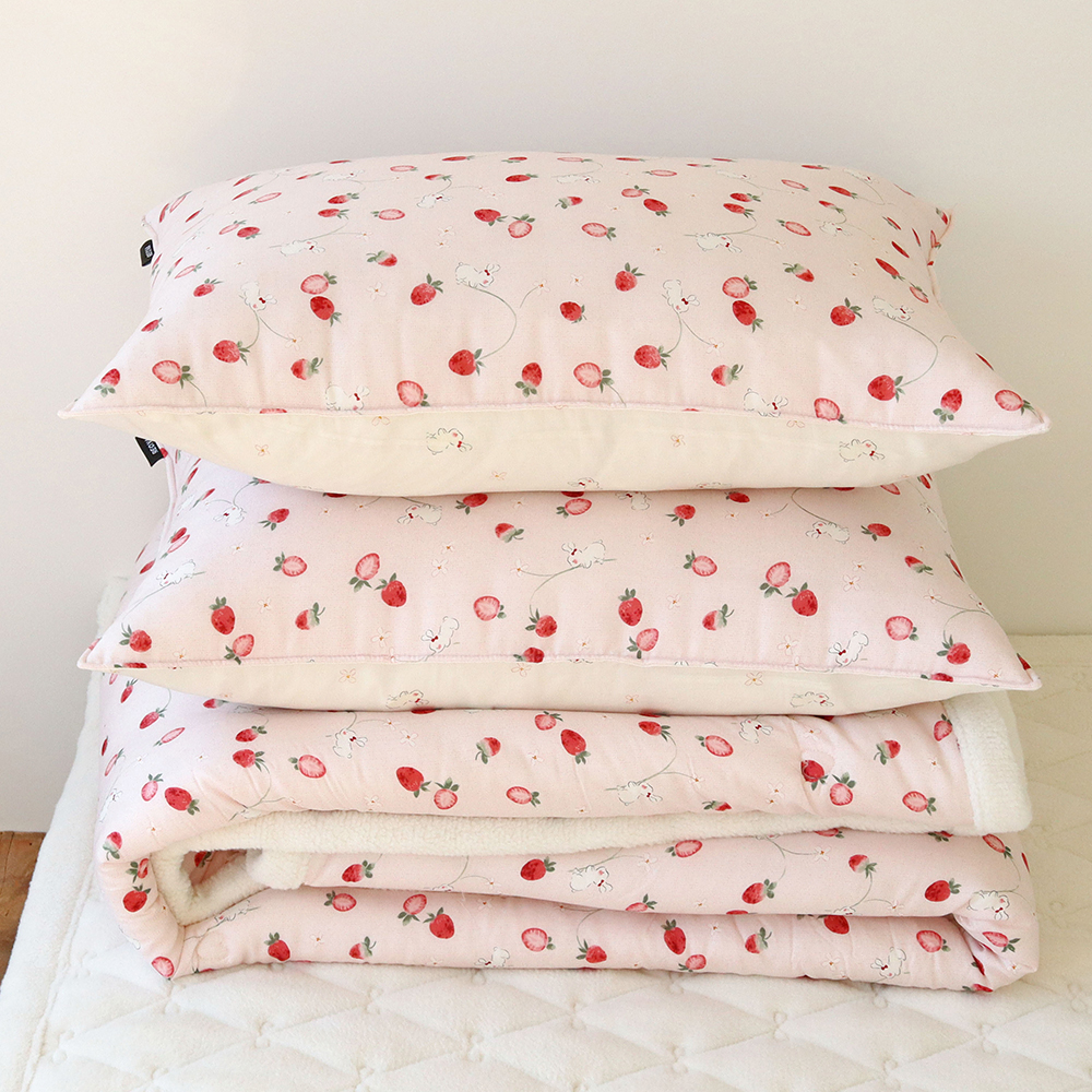 뽀글뽀글 베리 양털 양모 극세사 겨울이불 먼지없는 워싱 모달 100 차렵이불 세트 SS