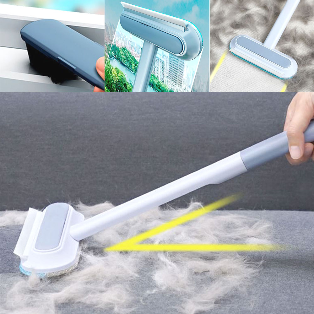 베란다 방충망 청소솔 창문 스퀴지 욕실 거울 클리너 브러쉬