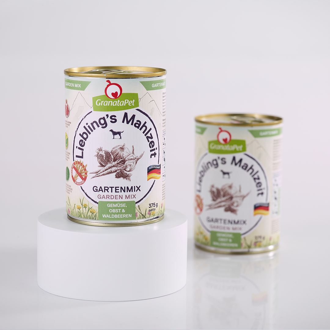 그라나타펫 리블링 말자이트 습식 가든믹스, 375g, 1개