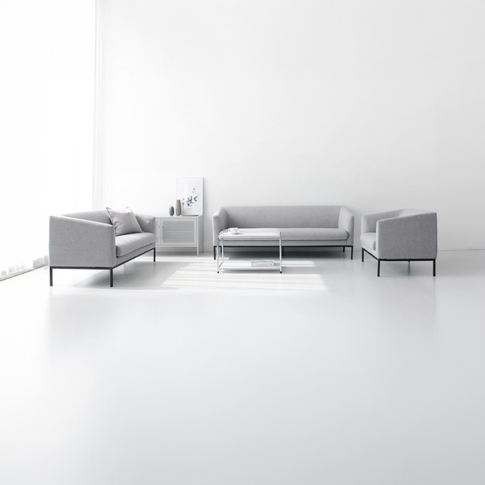니스코 4인 소파 F521SO4 라이트그레이 9387.4409